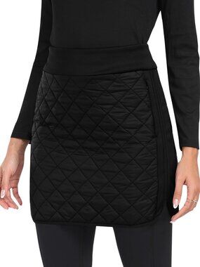 Warm Insulated Quilted Puffer Skirt for Winter Hiking, Running, Golf & Outdoor